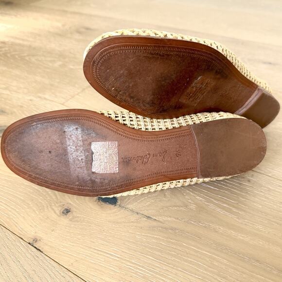 Sam Edelman Women's Lowell Loafer Woven Raffia Slip On Shoe Size 7.5 - Picture 6 of 9